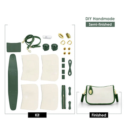 Leather Dustbag Recycle Crossbody Bag DIY Kits