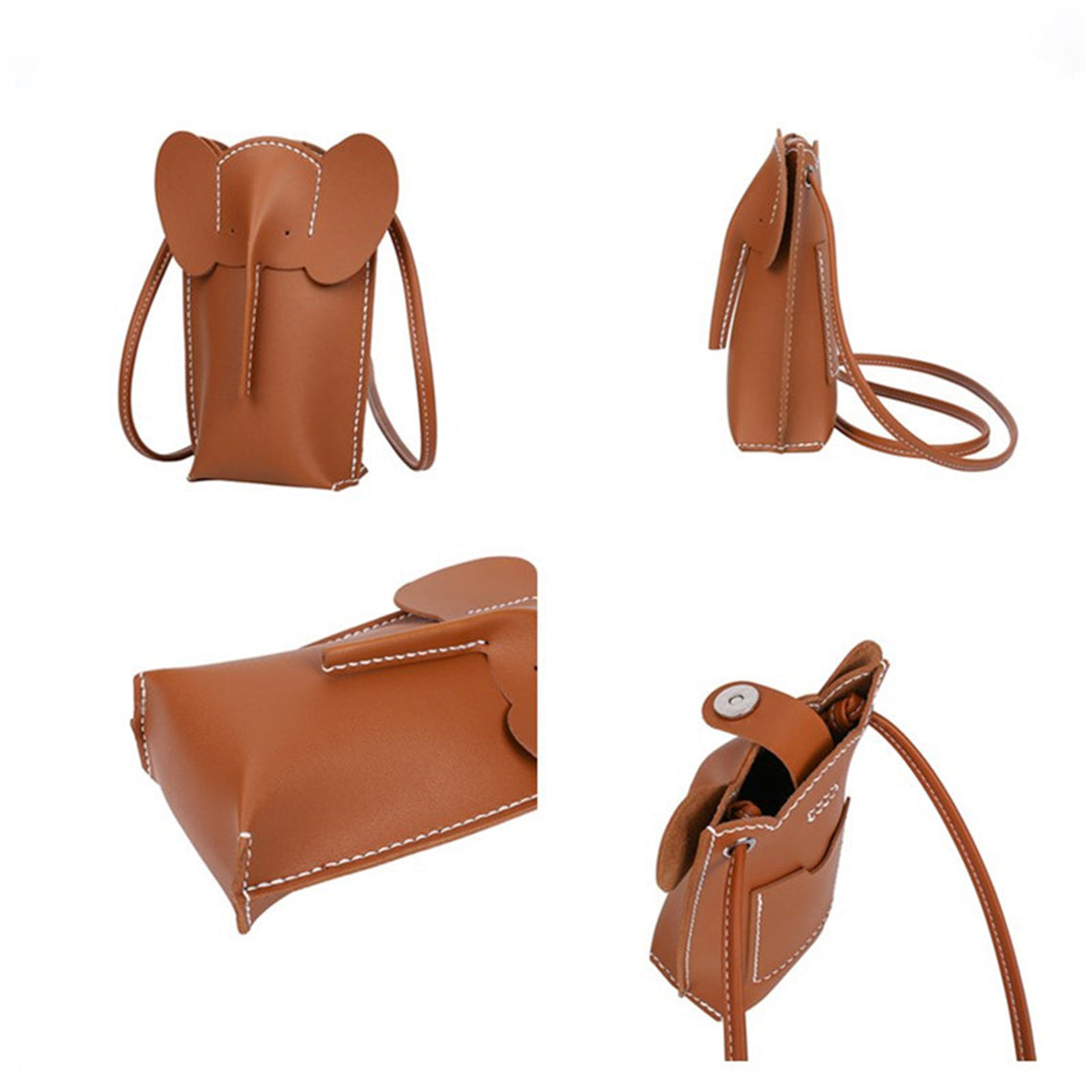 CUCUBIRD Vegan Leather Elephant Bag DIY Kit ?