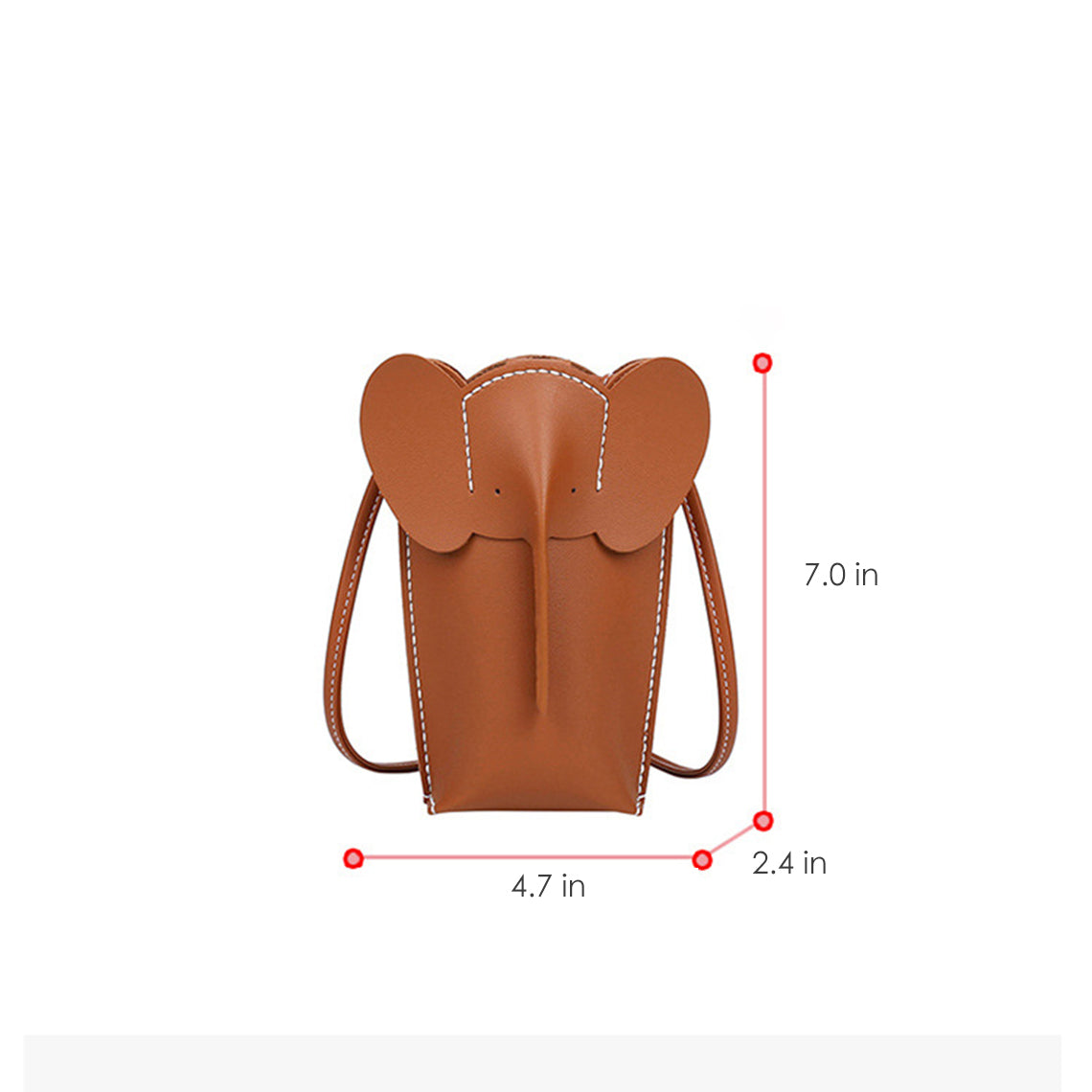 CUCUBIRD Vegan Leather Elephant Bag DIY Kit ?