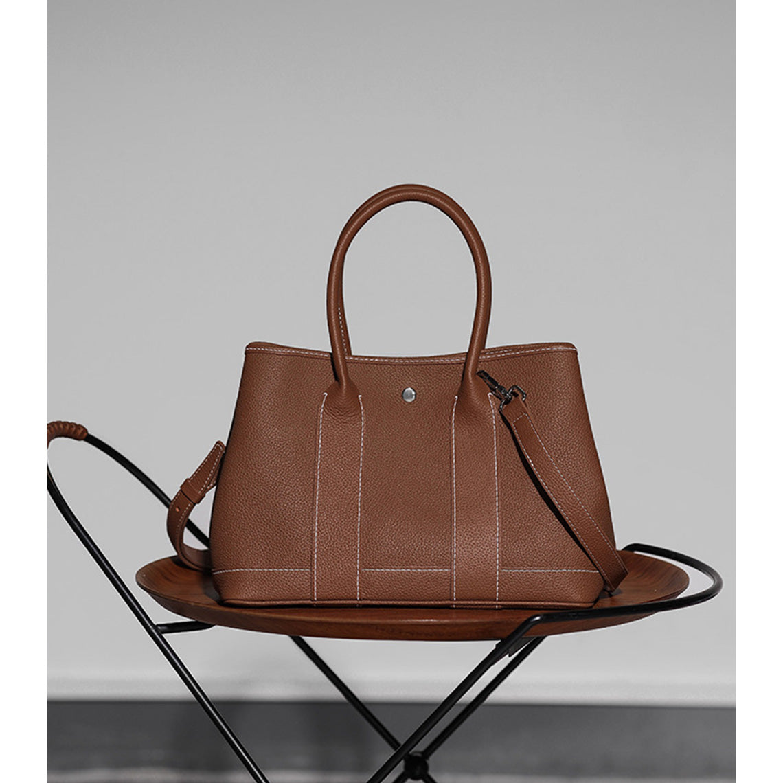 CUCUBIRD Top Grain Leather Garden Party Handbag DIY Kit ?