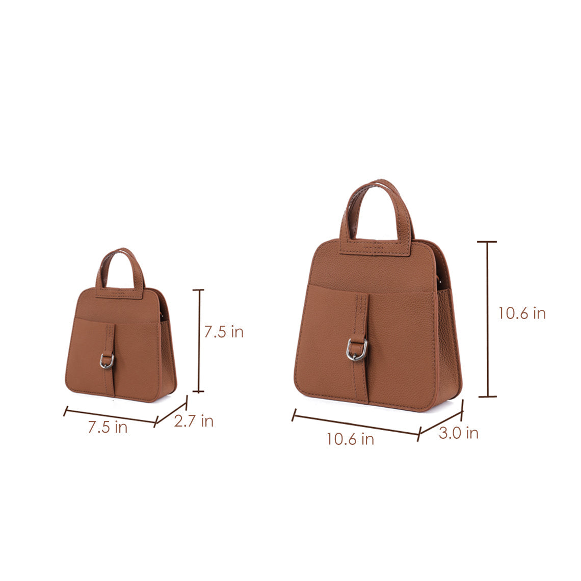 CUCUBIRD Top Grain Leather Horseshoe Bag Crossbody Bag DIY Kit ?