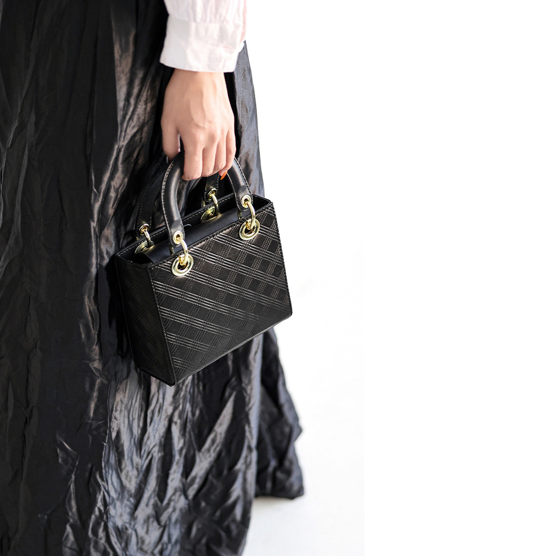 Top Grain Leather Inspired Lady Handbag DIY Kit - CUCUBIRD