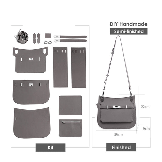 Top Grain Leather Jypsiere Crossbody Bag DIY Kit
