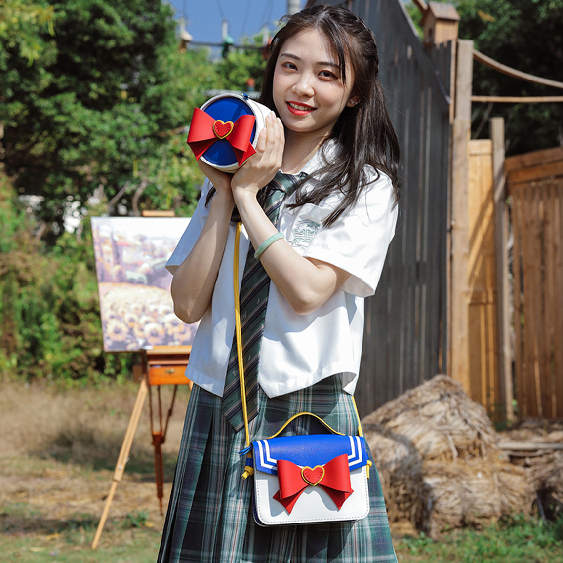 CUCUBIRD Leather Lady Anime Crossbody Bag DIY Kit ?