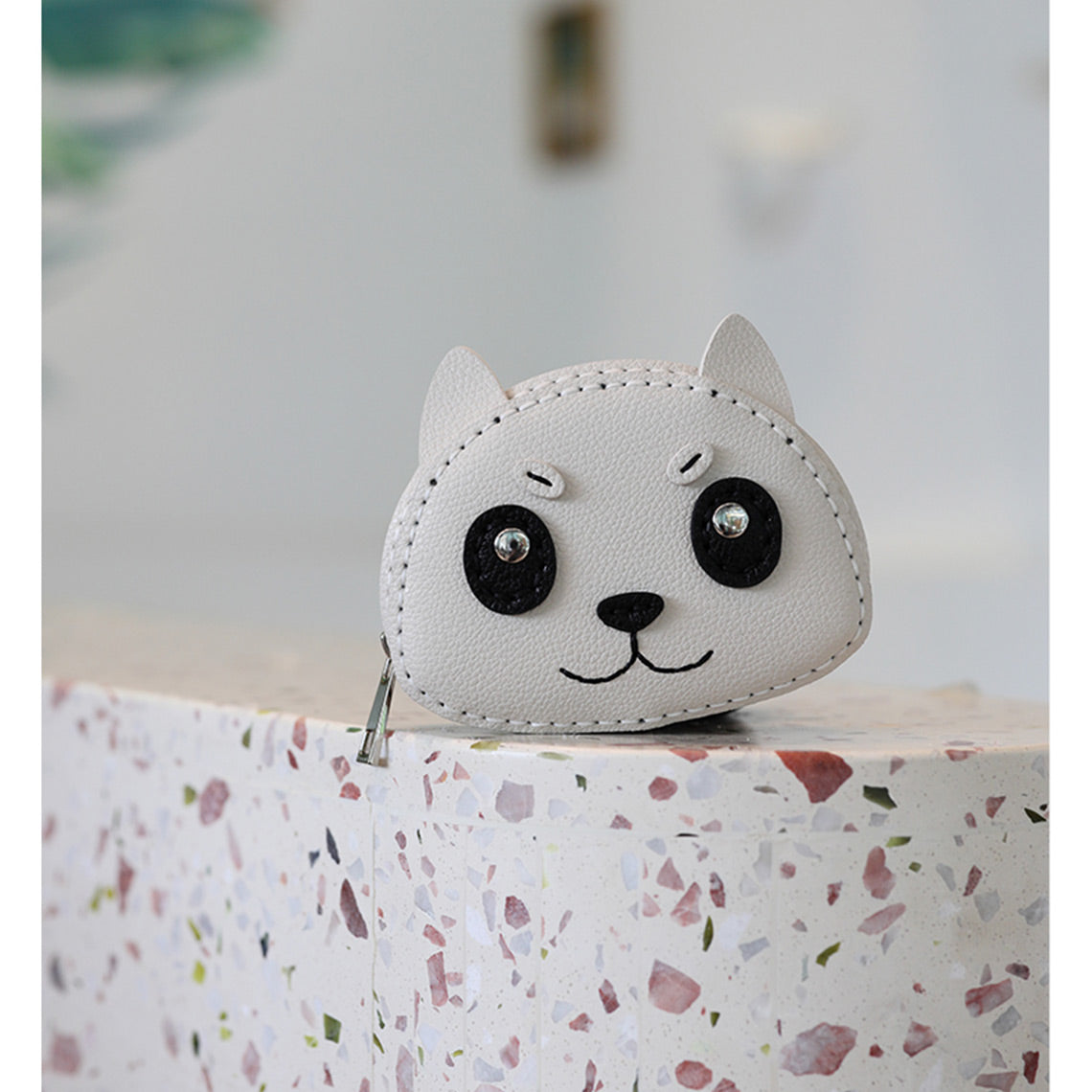 CUCUBIRD Leather Panda Wallet Purse Bag DIY Kit Cat-Taro?