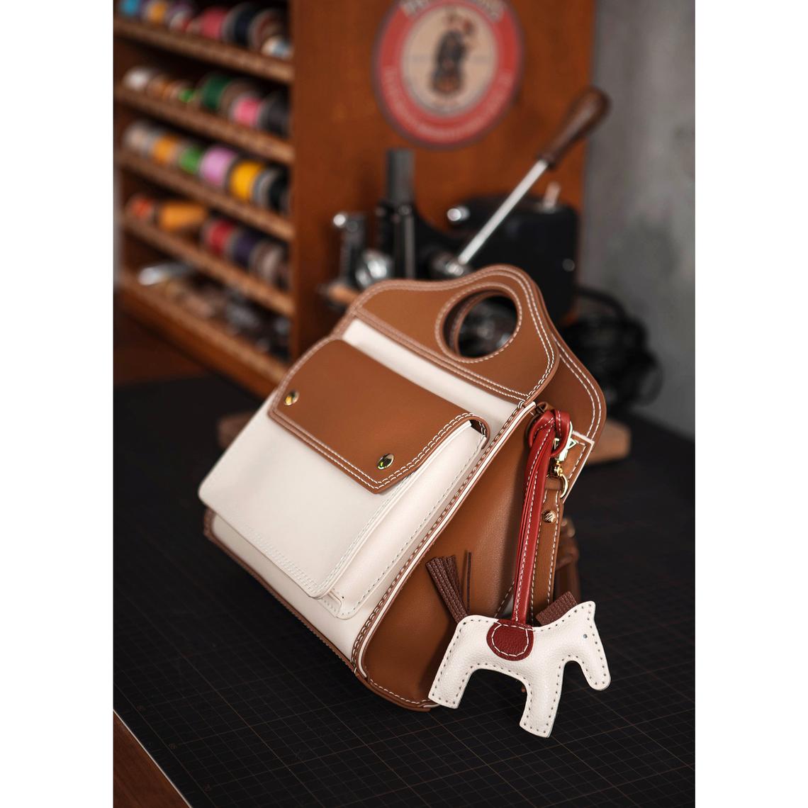 CUCUBIRD Leather Lady Pocket Crossbody Bag DIY Kit ?