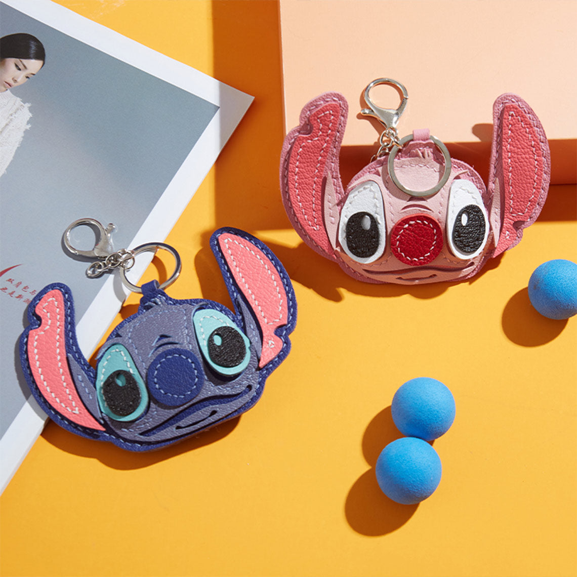 CUCUBIRD Leather Stitch & Angel Keychain DIY Kit ?