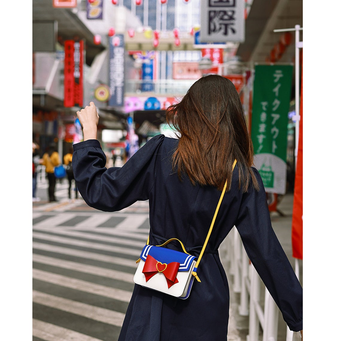 Leather Lady Anime Crossbody Bag DIY Kit