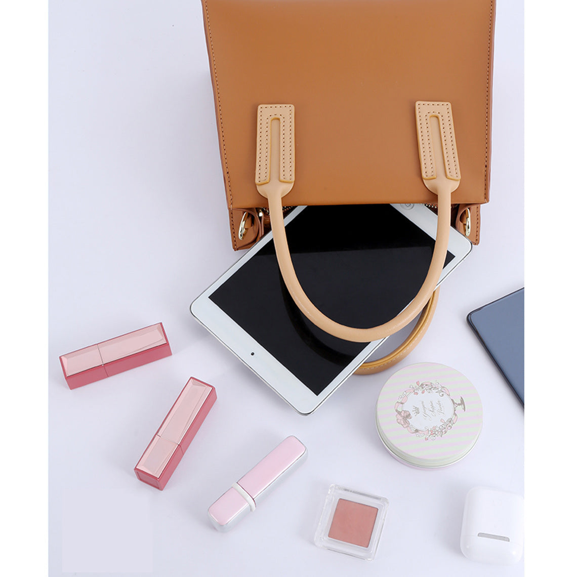 CUCUBIRD Leather Women Top Handles Handbag DIY Kit ?