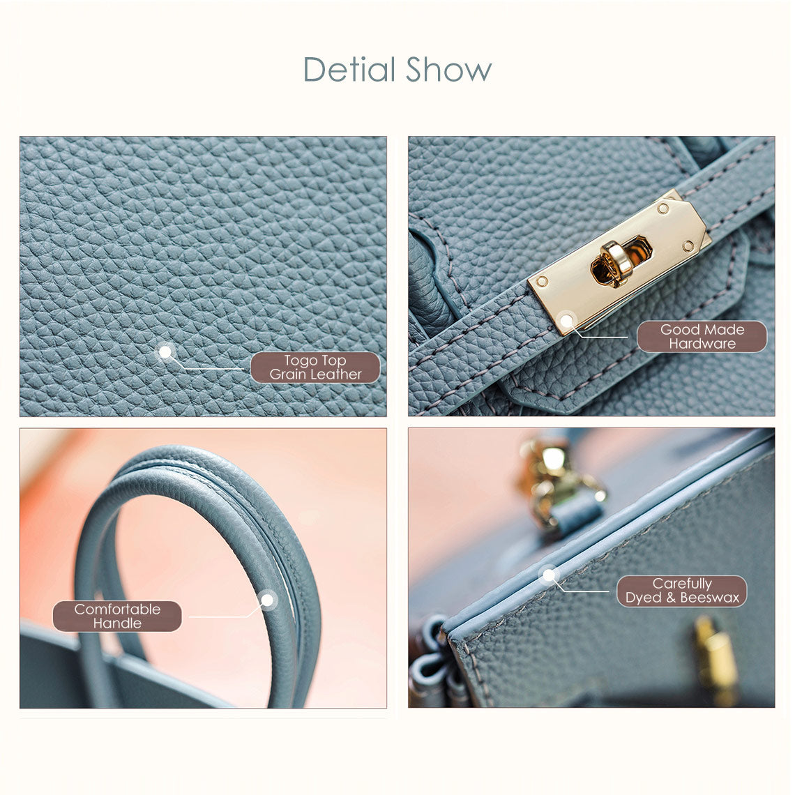 CUCUBIRD Top Grain Leather Platinum Bag DIY Kit ?