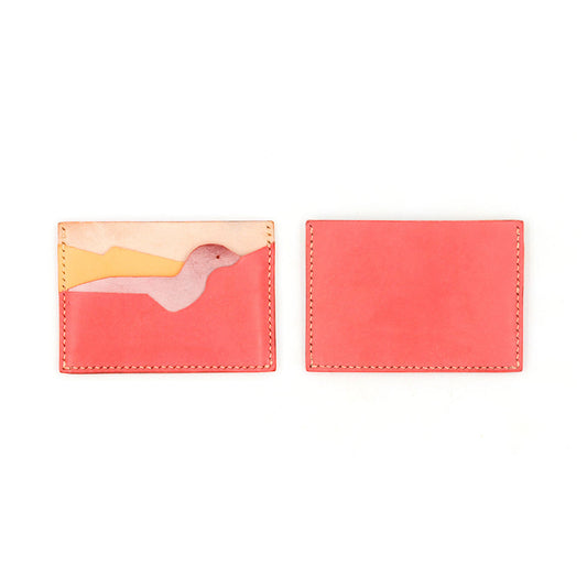 CUCUBIRD Top Grain Leather Dinosaur Card Holder DIY Kit ?