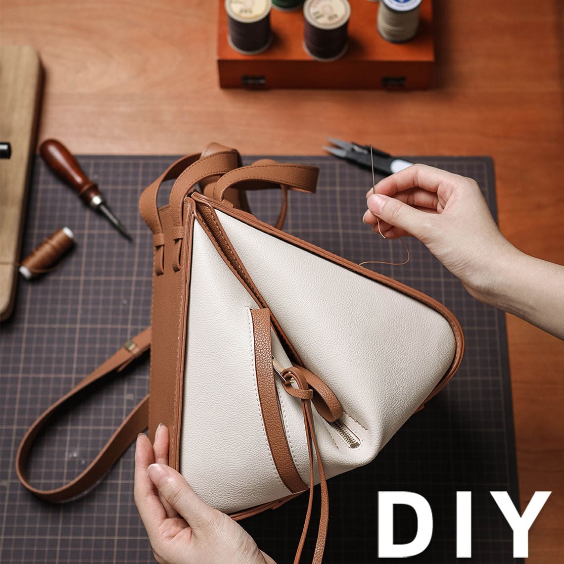 CUCUBIRD Leather Hammock Bag DIY Kit ?