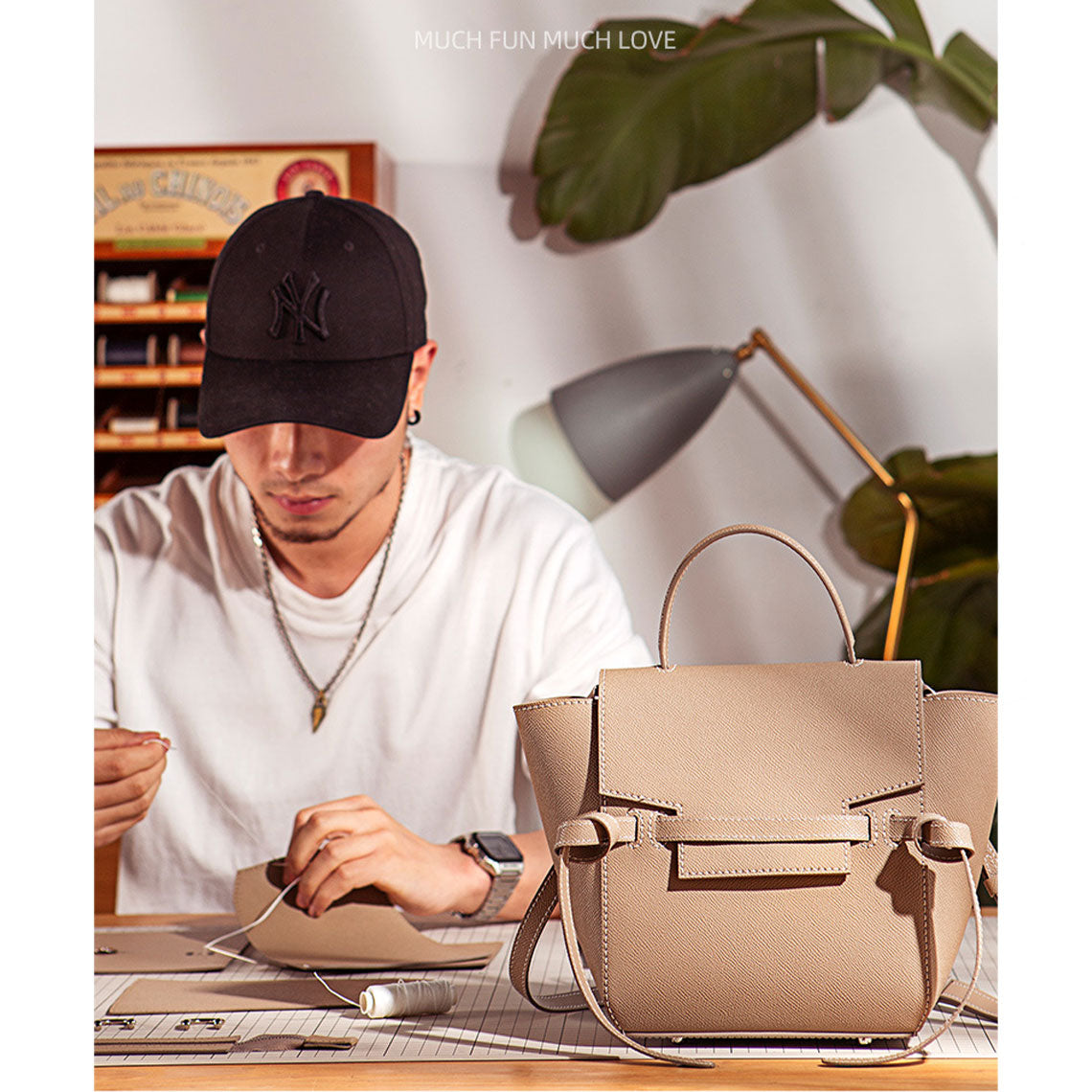 CUCUBIRD Leather Belt Bag DIY Kit ?