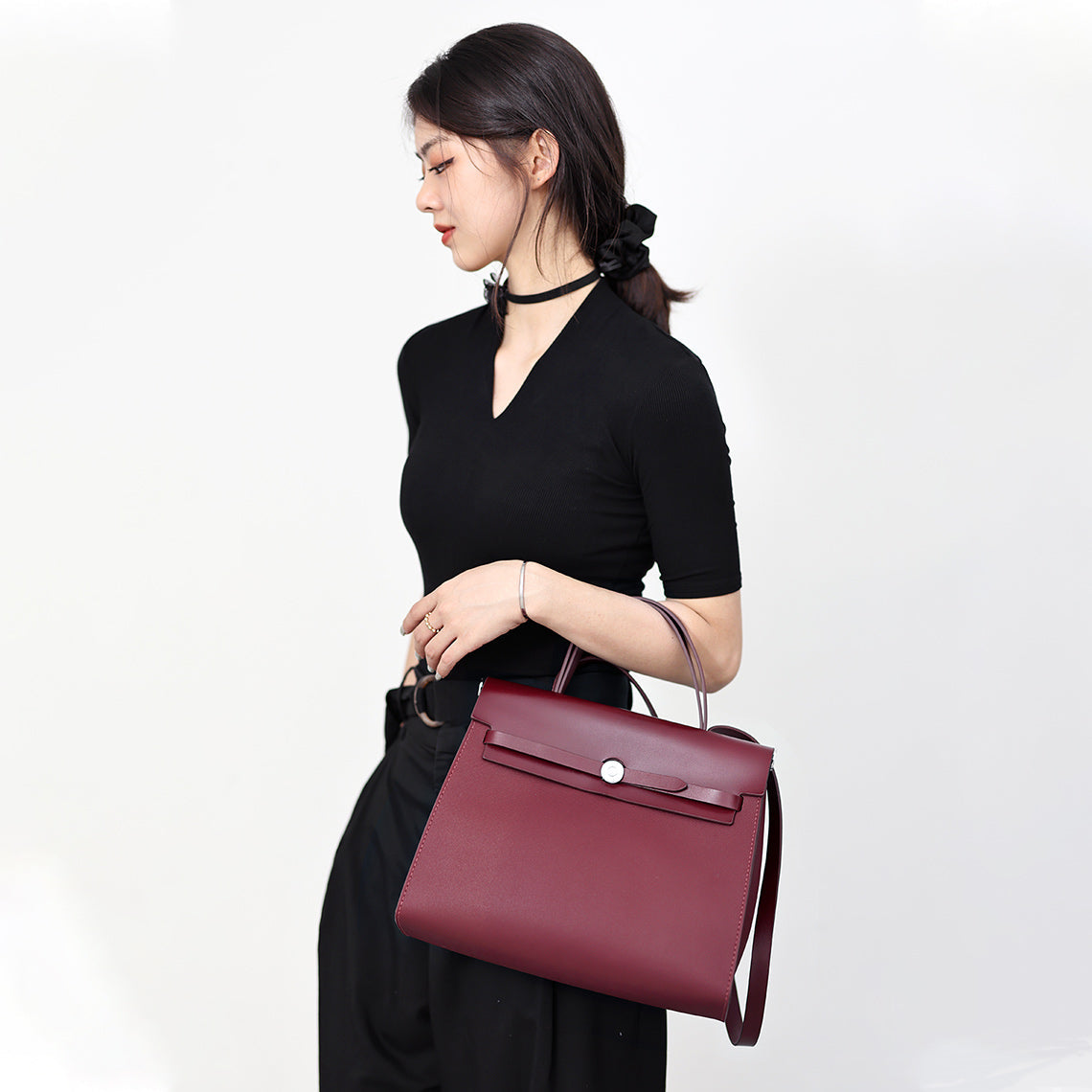 Leather Inspired Her Bag Zip Bag DIY Kit - CUCUBIRD