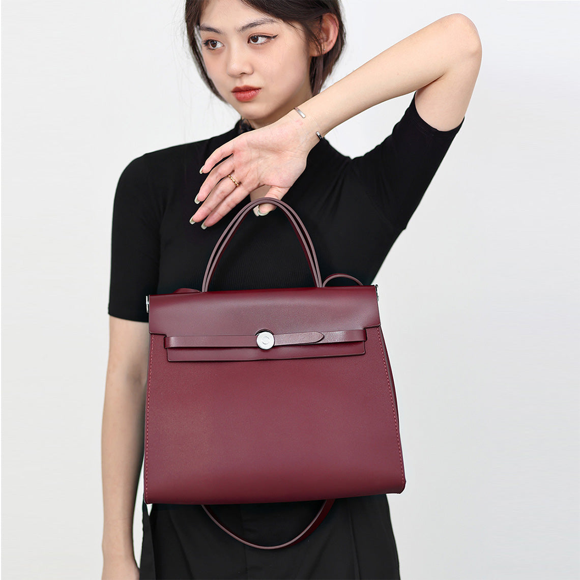 Leather Inspired Her Bag Zip Bag DIY Kit - CUCUBIRD