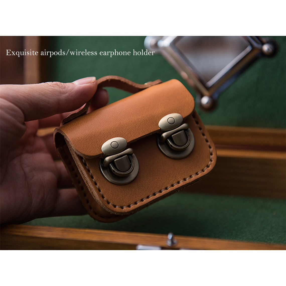 CUCUBIRD Full Grain Leather Mini Satchel DIY Kit ?