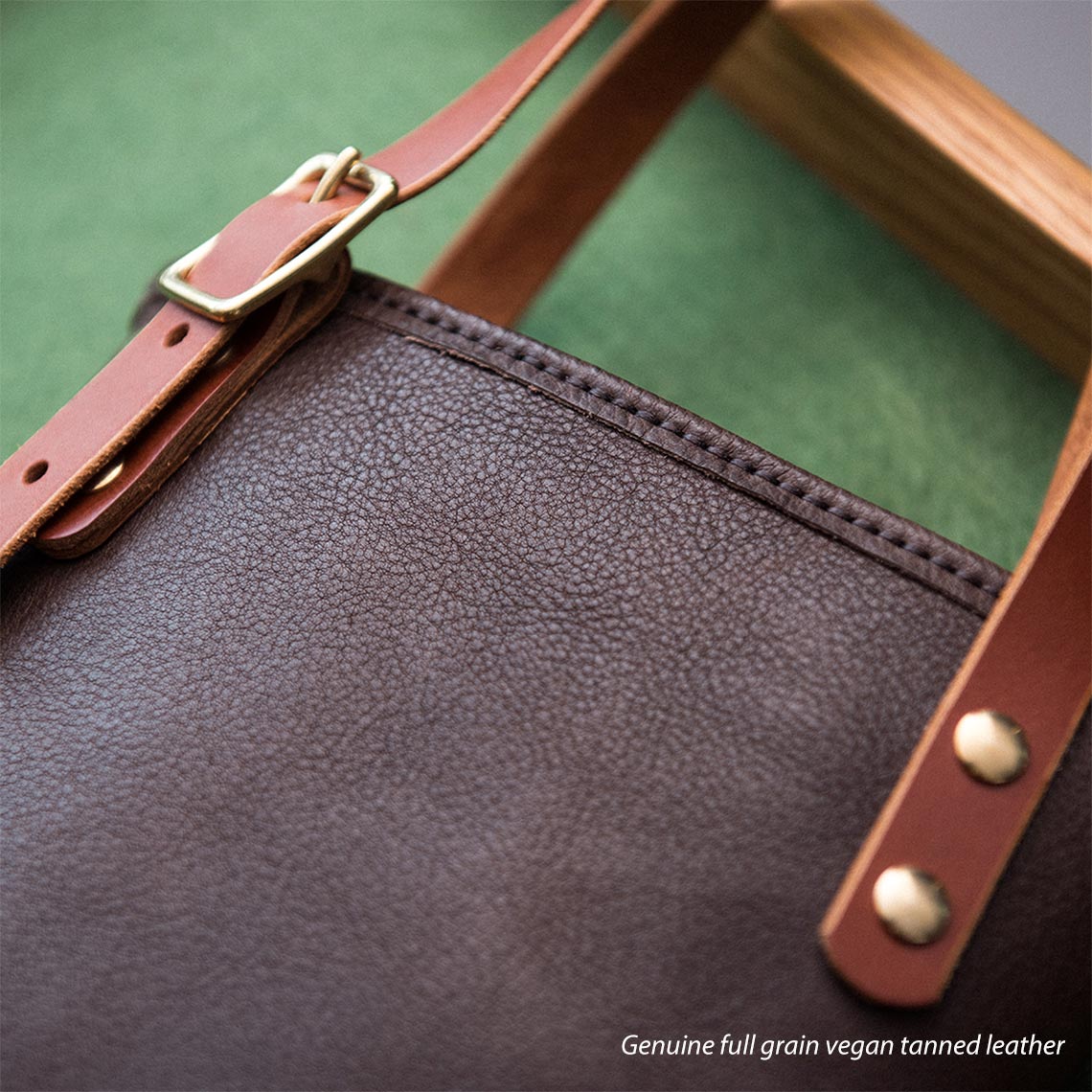 CUCUBIRD Full Grain Leather Mini Tote Bag DIY Kit ?