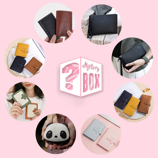 CUCUBIRD Mystery Box Lucky Box of DIY Bag Kit | Surprise Gifts Best Gifts for Holidays Wallet-Card-Holder-DIY-Kit?