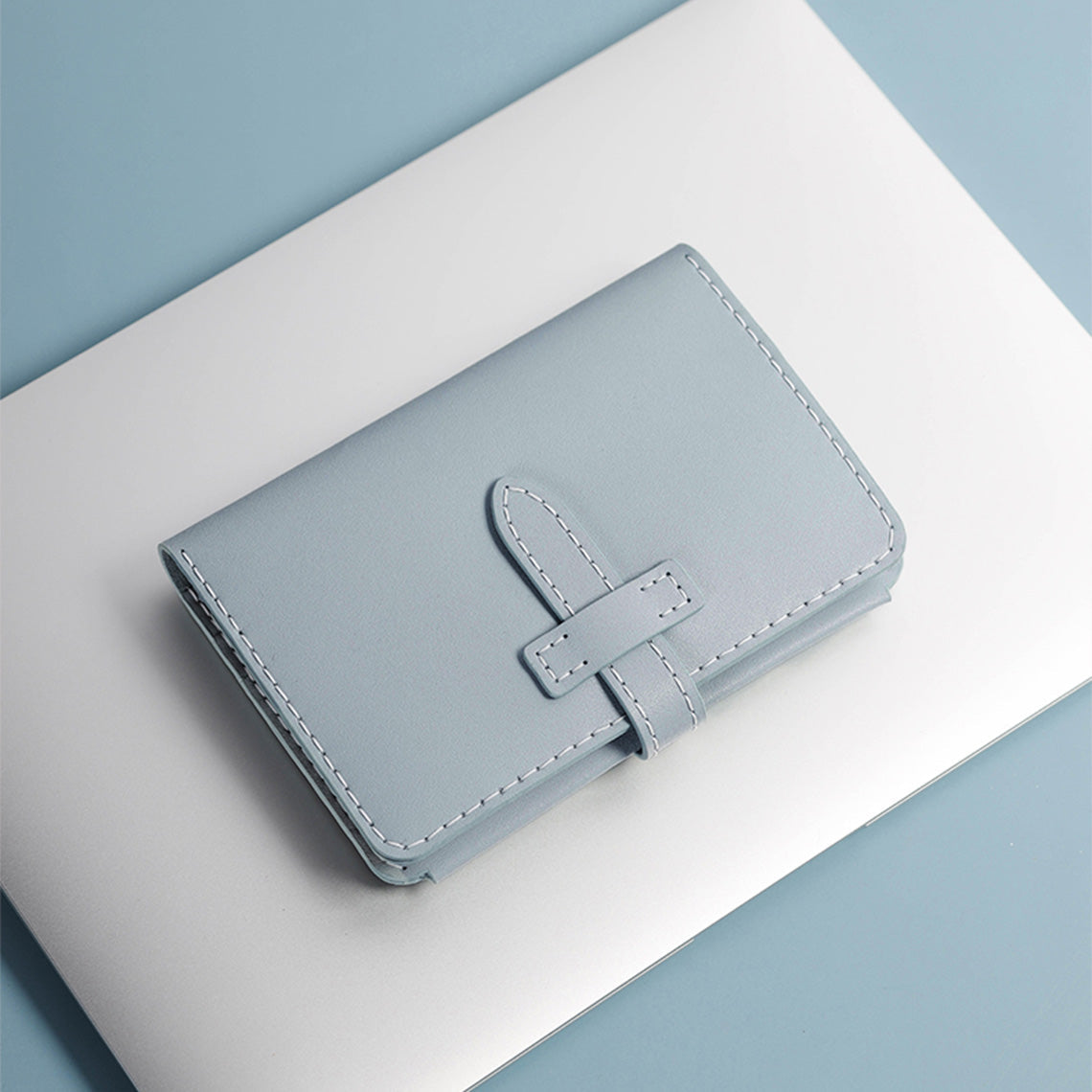CUCUBIRD Leather Passport Wallet DIY Kit Blue?