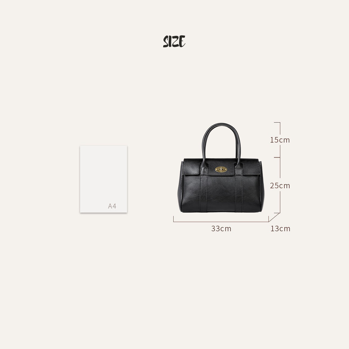 Leather Women Work Tote Bag DIY Kit - CUCUBIRD