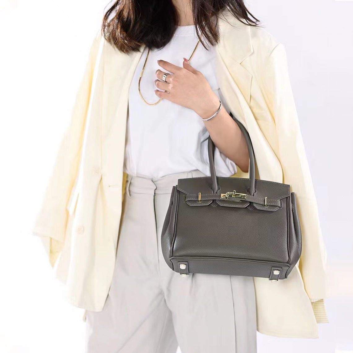 CUCUBIRD Top Grain Leather Platinum Bag DIY Kit ?