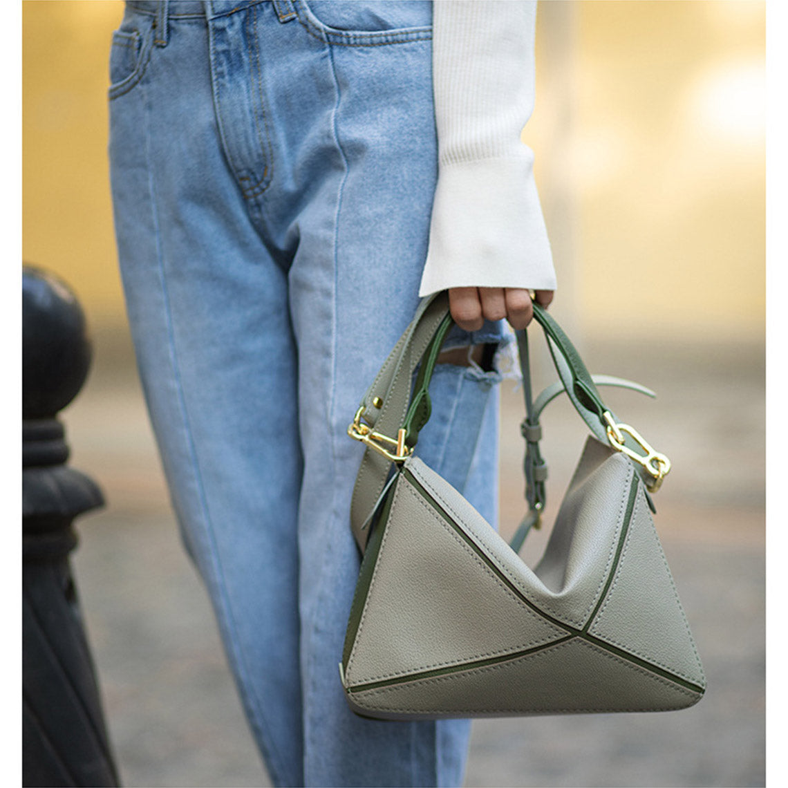 CUCUBIRD Leather Puzzle Crossbody Bag DIY Kit ?