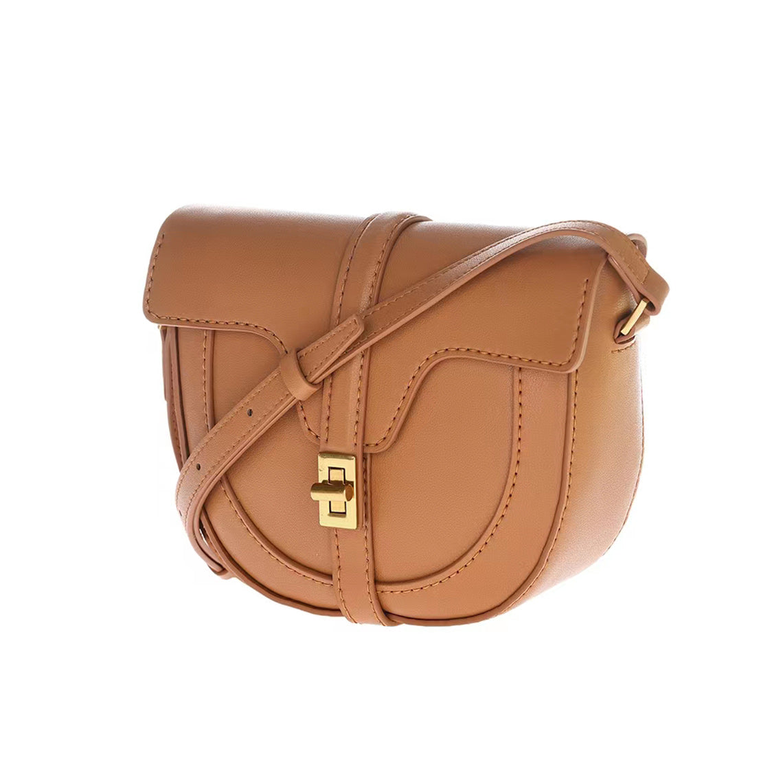 CUCUBIRD Leather Soft 16 Saddle Bag DIY Kit Brown?