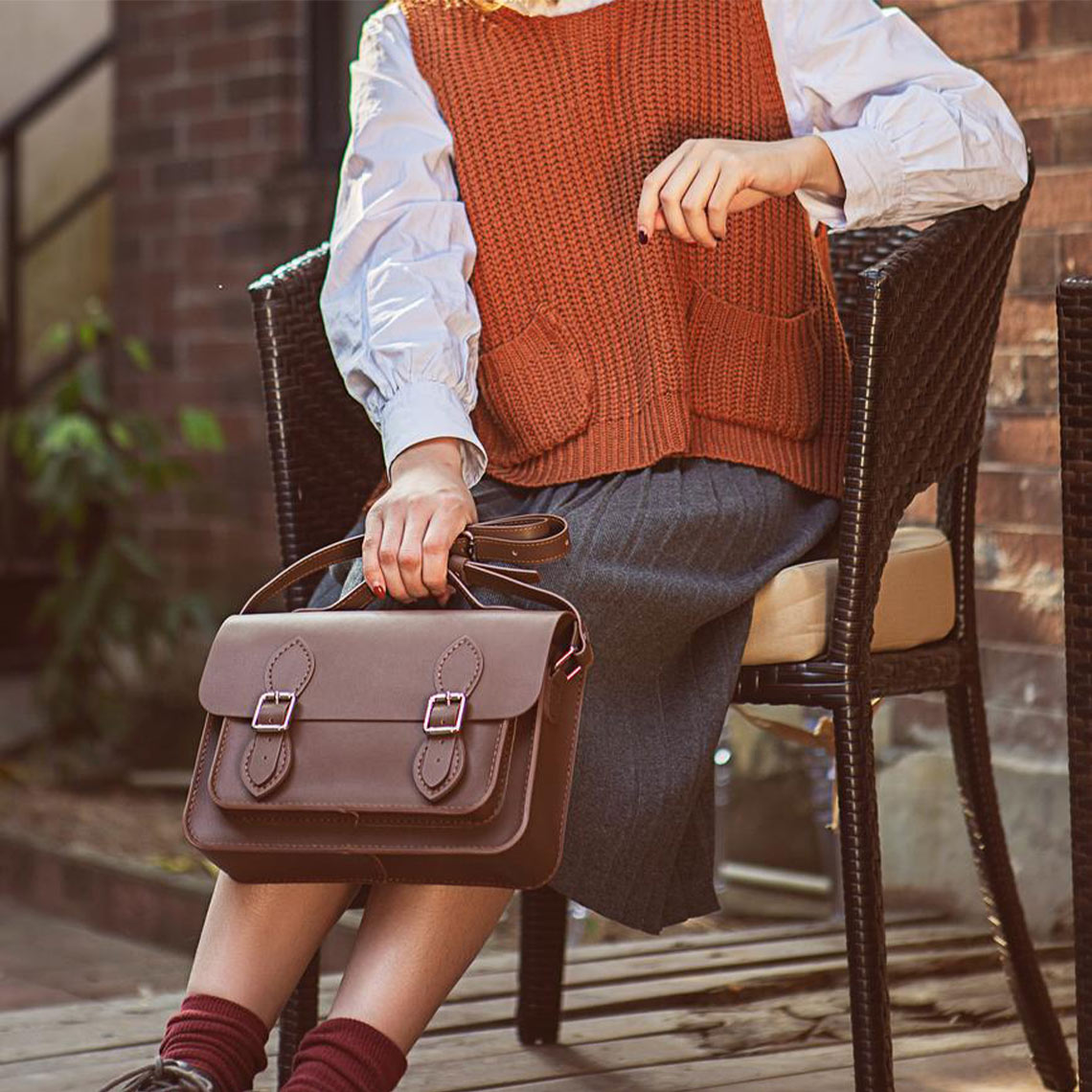CUCUBIRD Lady Leather Fashion Crossbody Satchel Bag DIY Kit ?