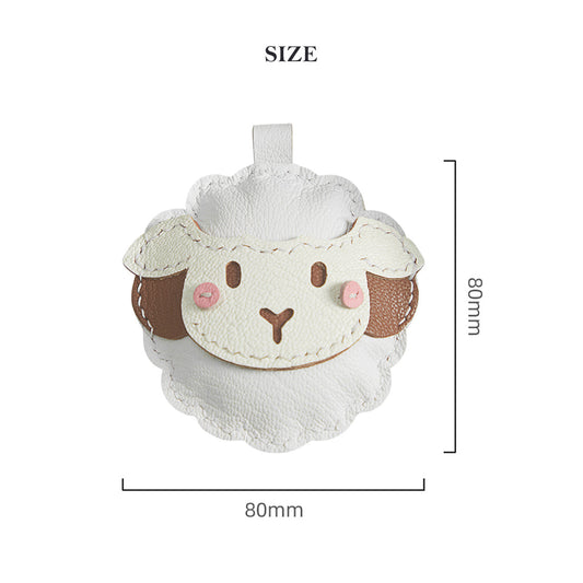 Sheep Leather Sheep Keychain DIY Kit - CUCUBIRD