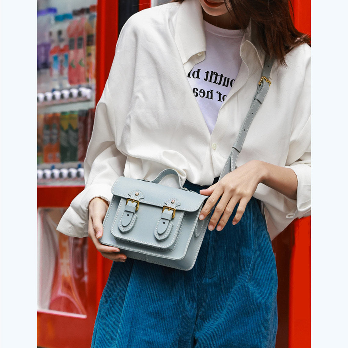 CUCUBIRD Lady Leather Small Satchel Bag DIY Kit ?