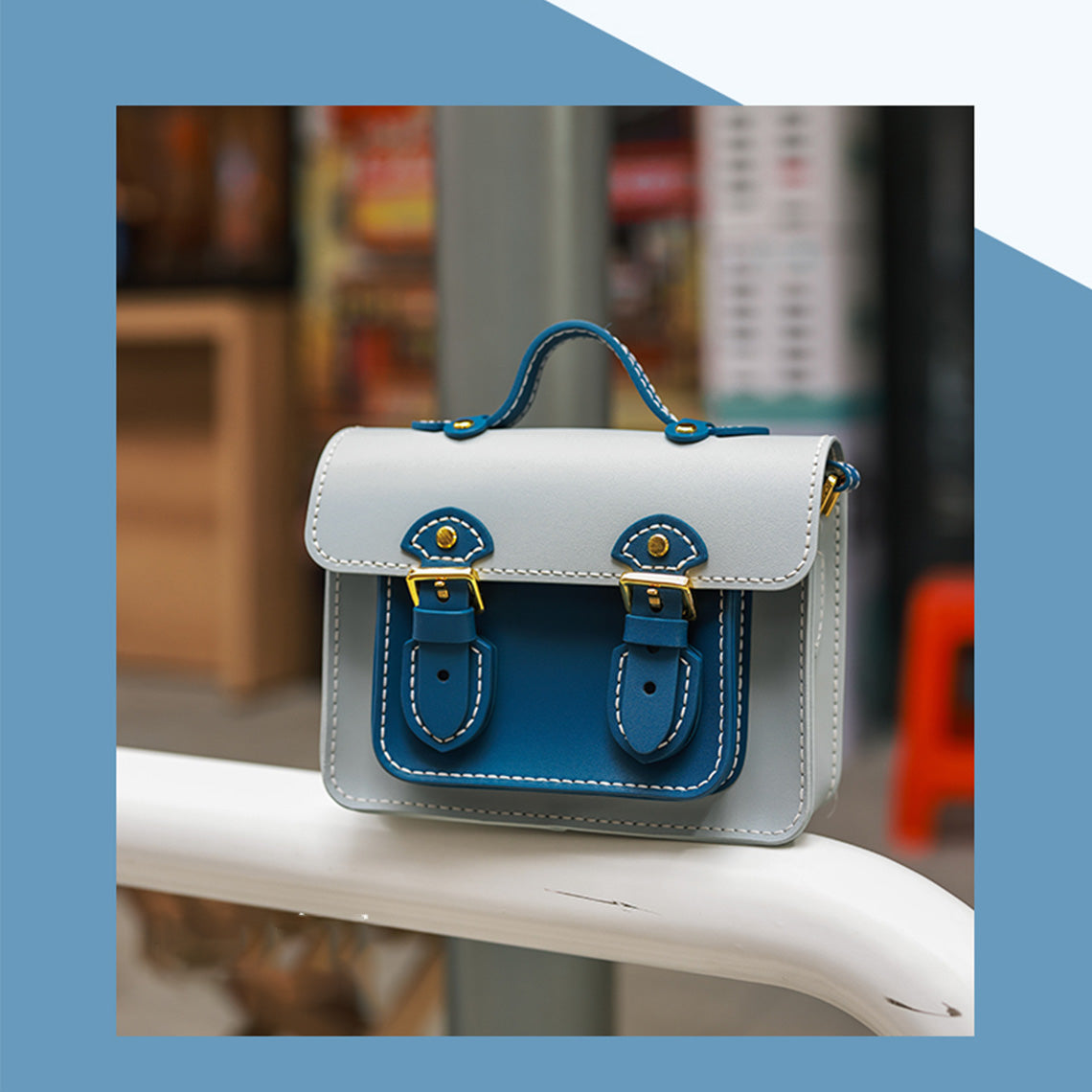 CUCUBIRD Lady Leather Small Satchel Bag DIY Kit ?