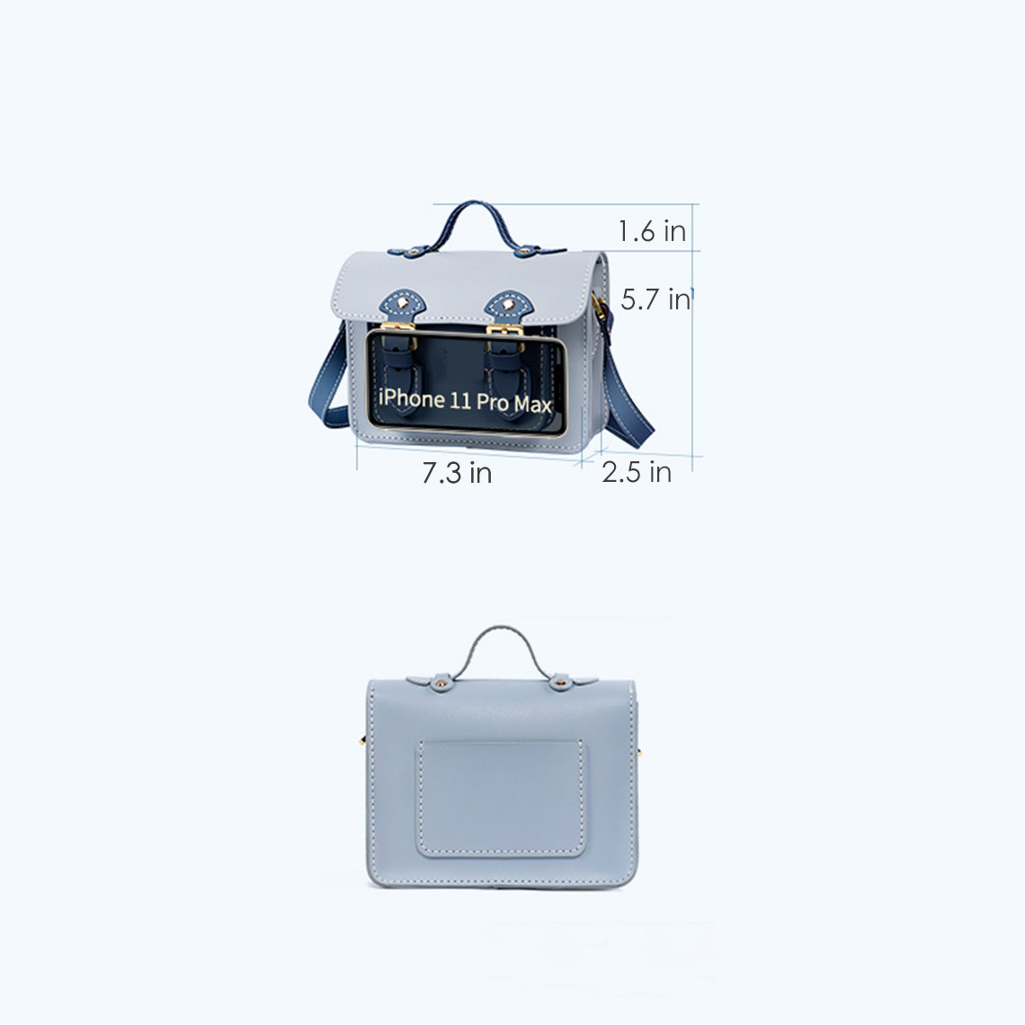 CUCUBIRD Lady Leather Small Satchel Bag DIY Kit ?