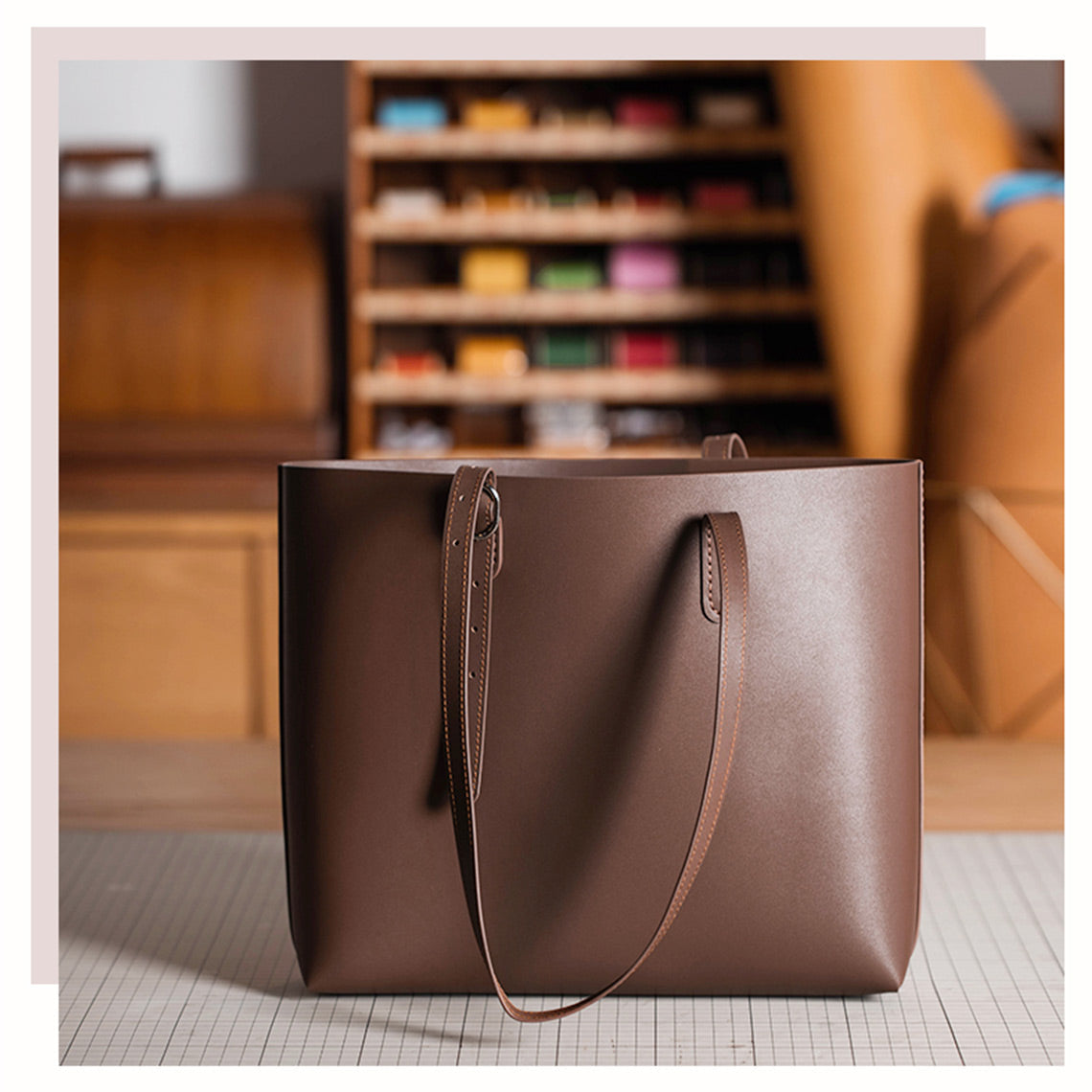 CUCUBIRD Leather Totes Bag DIY Kit ?
