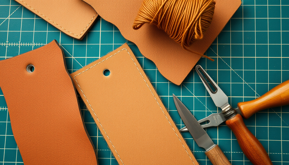 Grain-Driven Craftsmanship: A Thoughtful Starter for Full-Grain Leather Wallets and Bags with DIY Kits CUCUBIRD