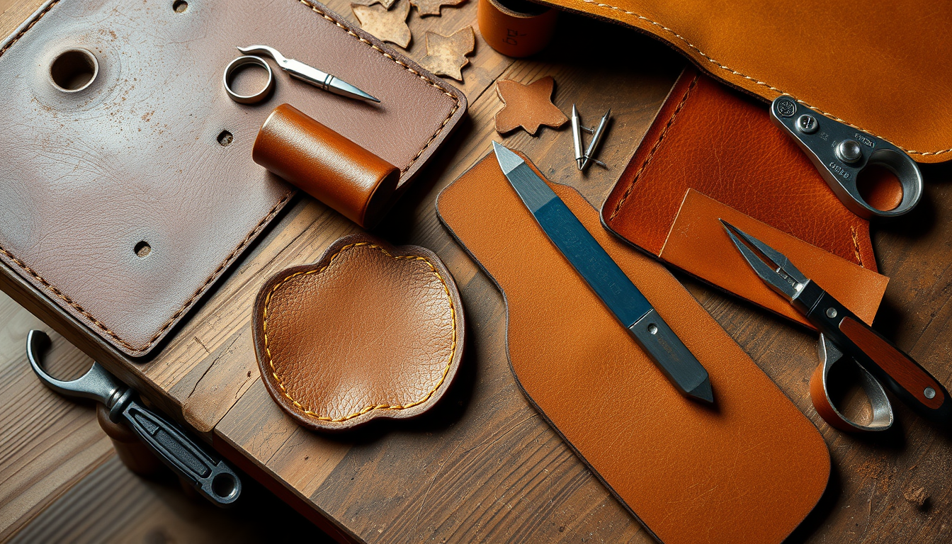 Practical Starter Guide to Full-Grain Leather DIY Kits: Craft Wallets, Bags, and Everyday Accessories CUCUBIRD