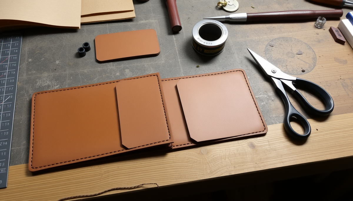Plan, Stitch, and Finish: A Beginner-Friendly Guide to Crafting a Full-Grain Leather Wallet with a DIY Kit CUCUBIRD