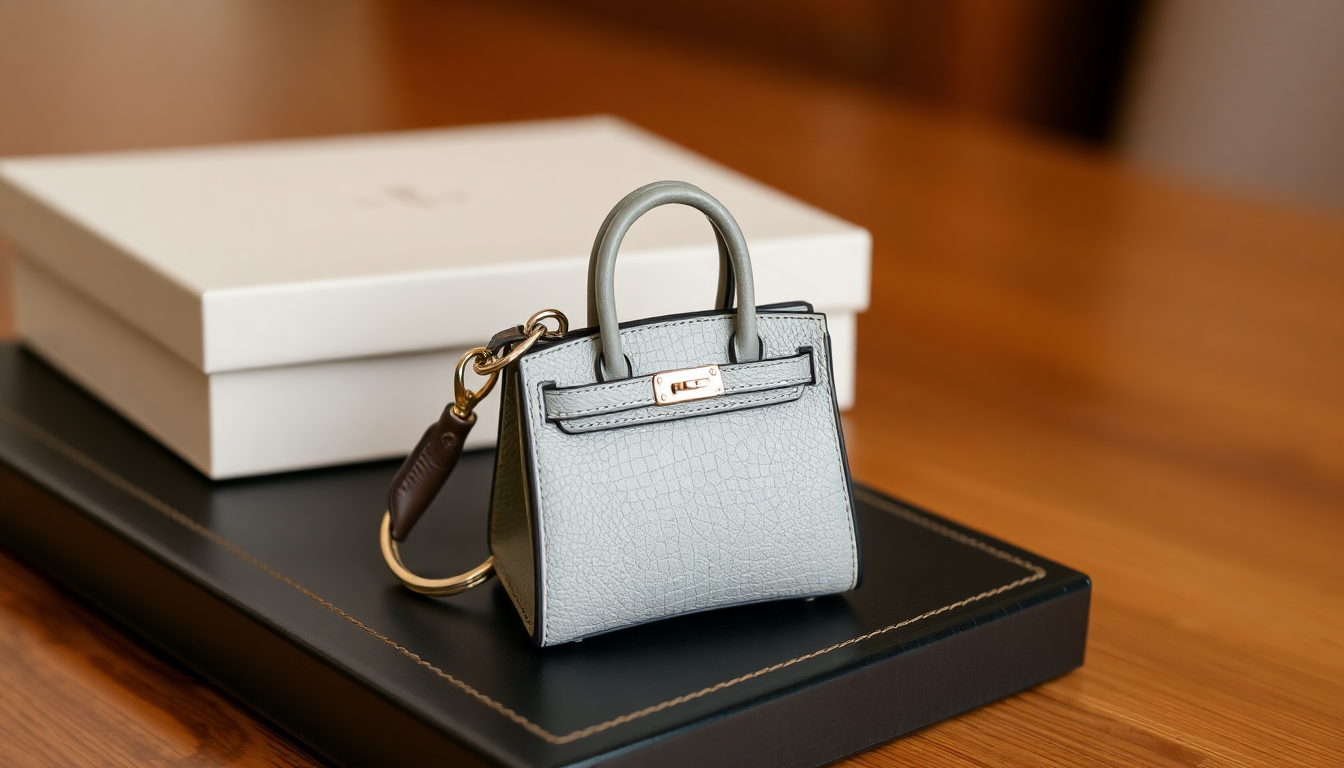 Berrykin Keychains Elevate Your Style with the Mini Birkin Keychain: A Chic Essential ...