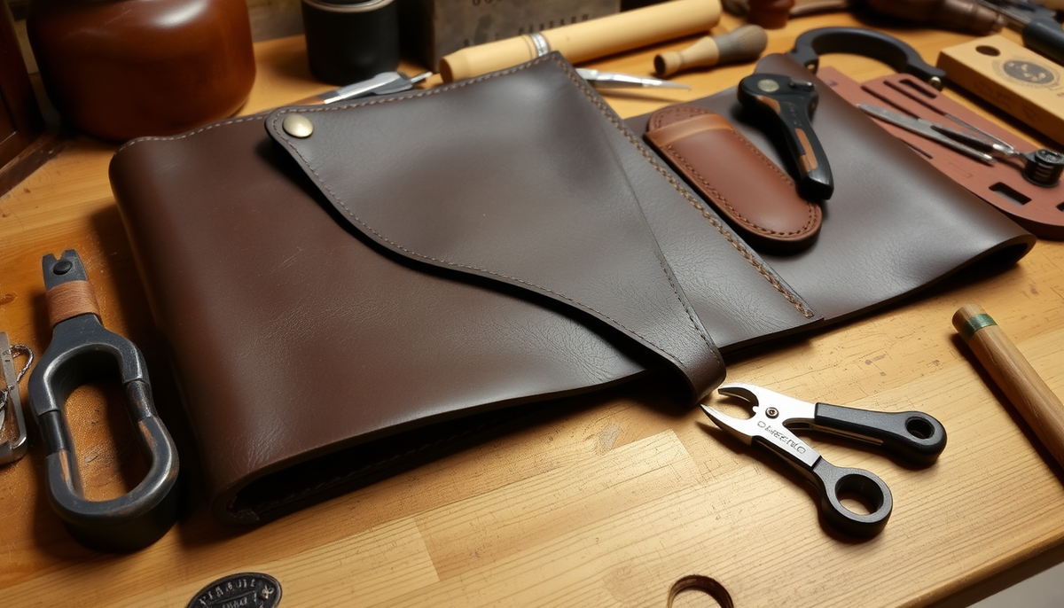 Leather with Intention: A Calm Path to Crafting Wallets and Bags with Full-Grain DIY Kits CUCUBIRD