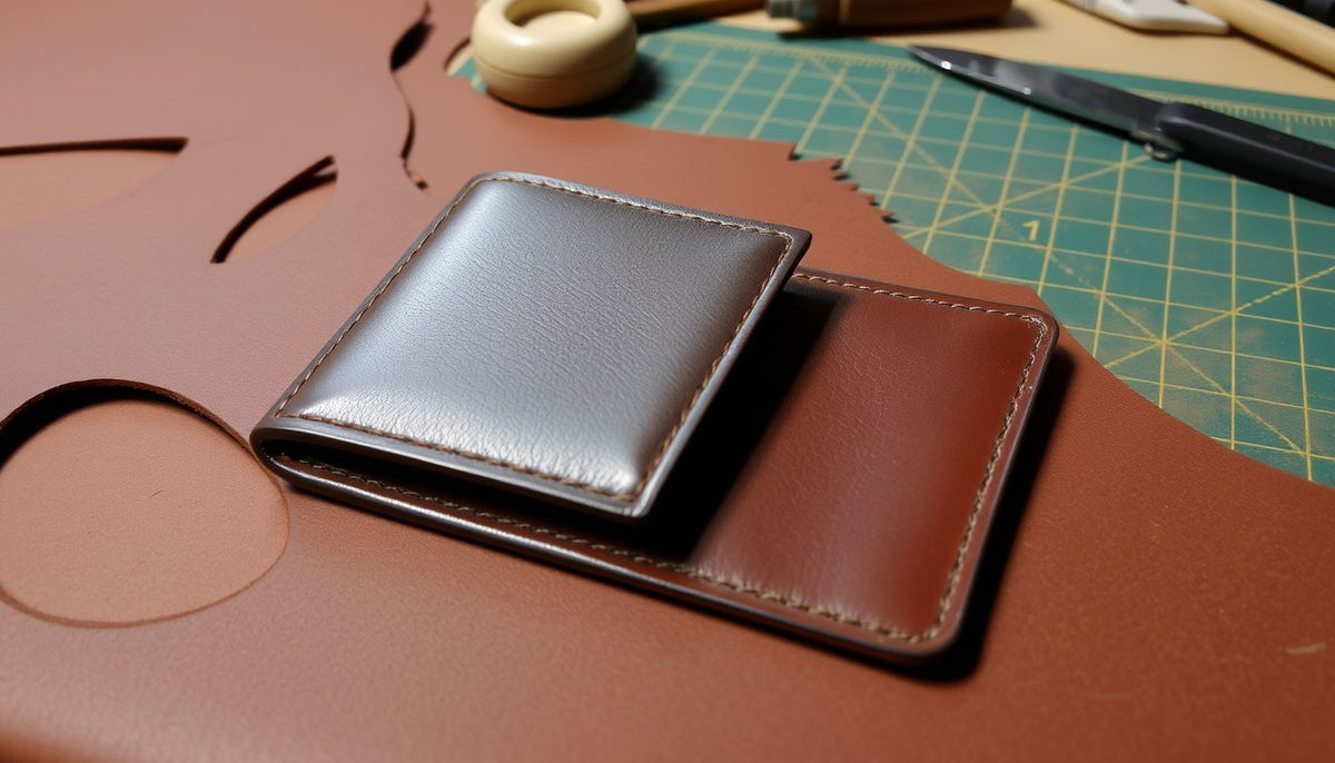 Hands-On Full-Grain Leather: A Beginner's Guide to Crafting Wallets and Bags with DIY Kits CUCUBIRD