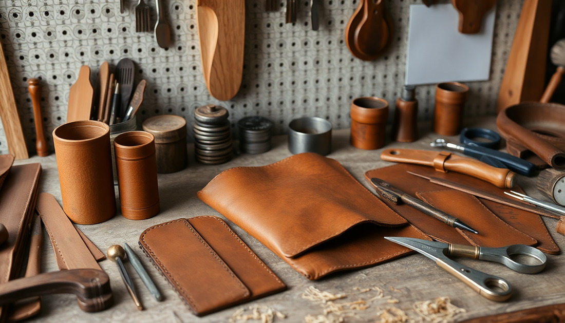 Begin Your Leather Crafting Journey: How to Create Stunning Full Grain Leather Accessories with DIY Kits CUCUBIRD