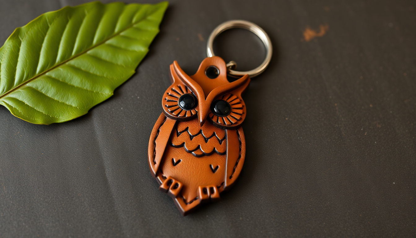 Elevate-Your-Everyday-Style-with-a-Handmade-Leather-Owl-Keychain-A-Complete-DIY-Guide-for-2025 CUCUBIRD