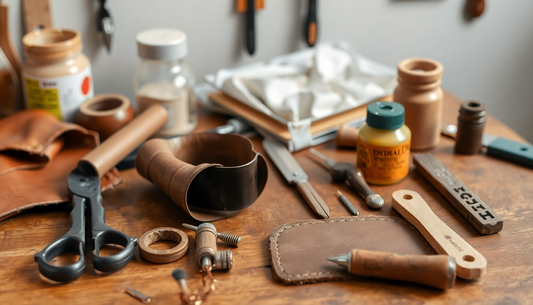 Crafting Your Own Masterpieces: DIY Leather Kits, Unique Keychains, and Custom Handsewn Accessories