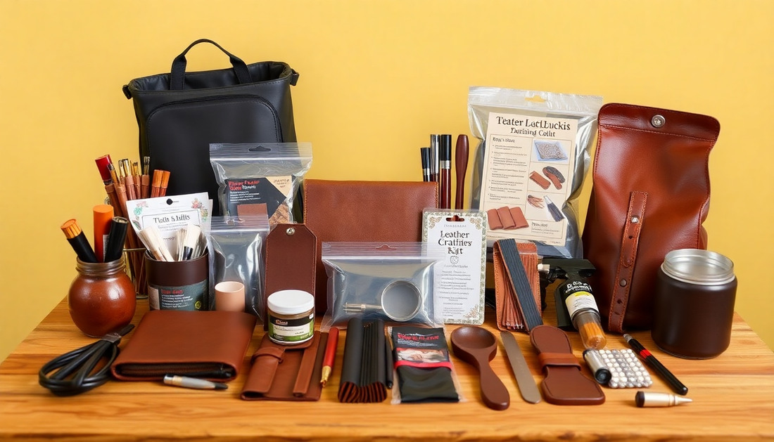 Transform Your Space: The Best DIY Leather Kits for Crafting Unique Home Decor