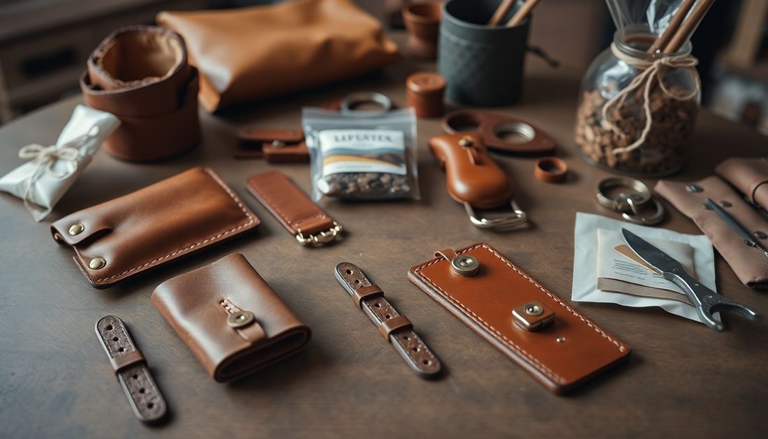 Crafting Fun: Explore Unique DIY Kits for Handsewn Leather Accessories and Adorable Keychains