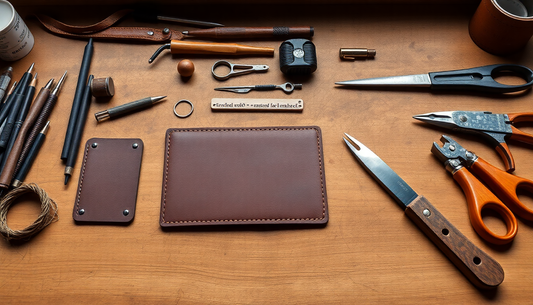 The Ultimate DIY Leather Wallet Kit: Crafting Your Personalized Accessory with Ease