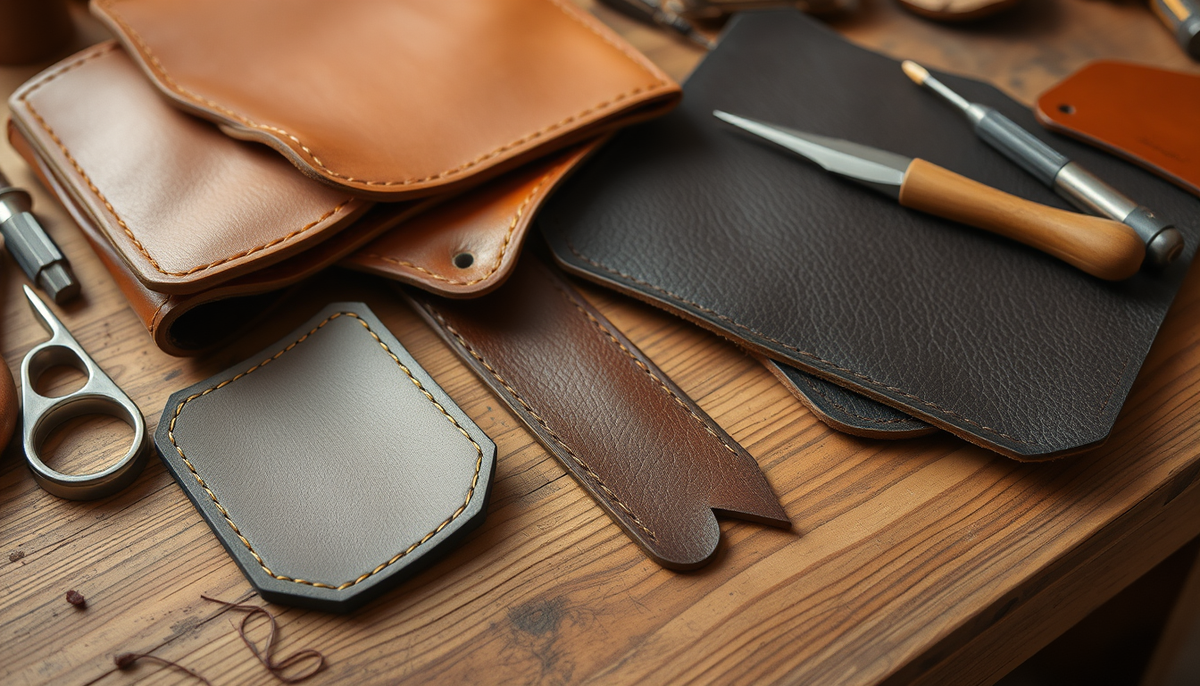 Mindful Leather Crafting with Full-Grain DIY Kits: Create Durable Wallets and Bags CUCUBIRD