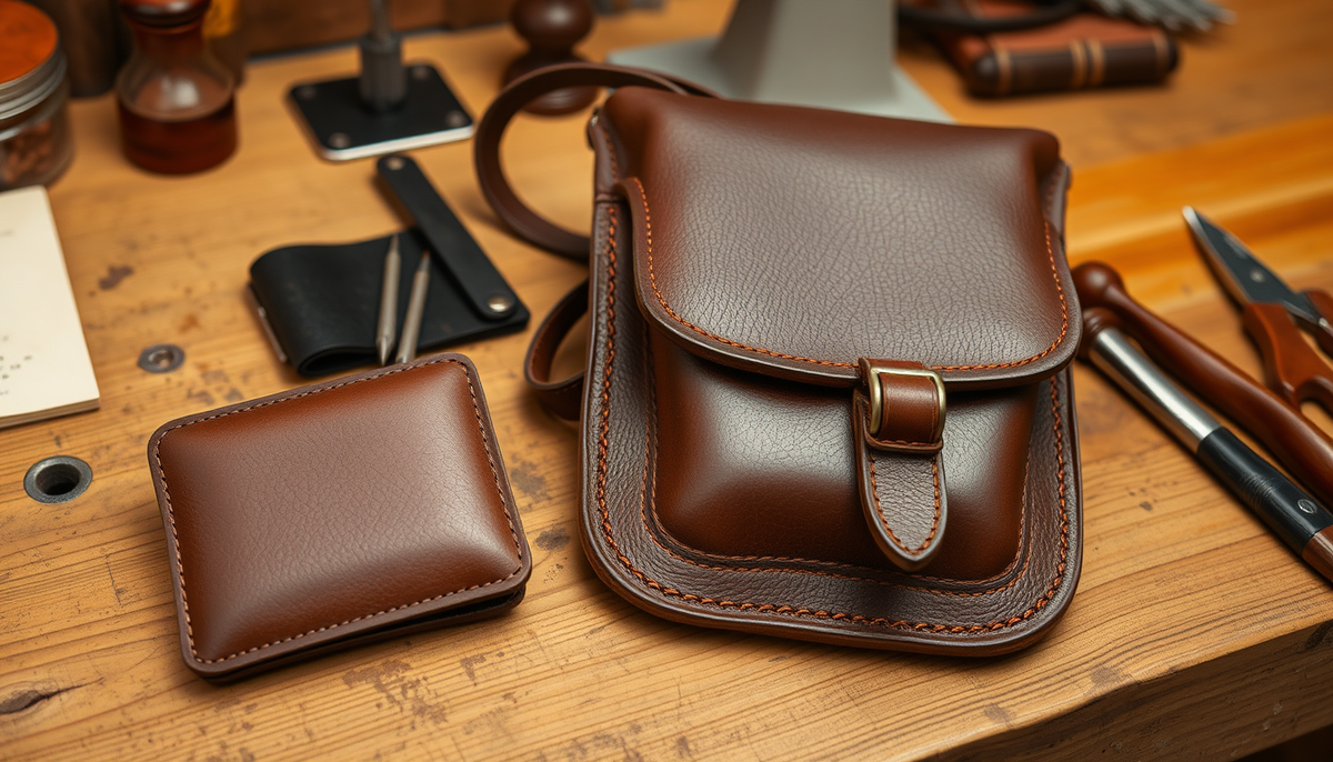 Leather Craft Clarity: Why Full-Grain Leather DIY Kits Elevate Wallets and Bags for Thoughtful Makers CUCUBIRD