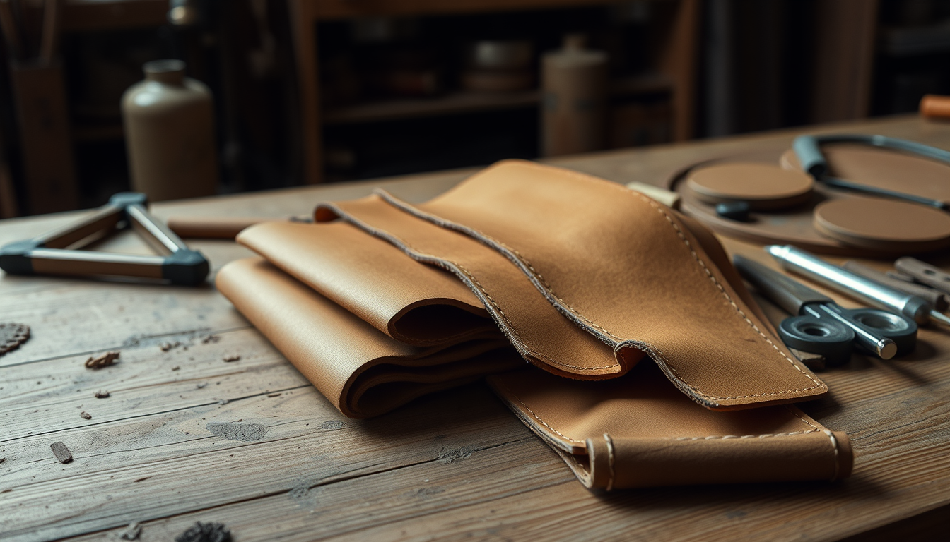 Slow, Thoughtful Leather: Master Full-Grain Leather DIY Kits for Wallets, Bags, and Everyday Accessories CUCUBIRD