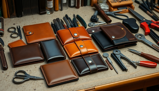 Crafting Unique Accessories: The Best Leather Wallet Kits and DIY Projects for Creative Enthusiasts