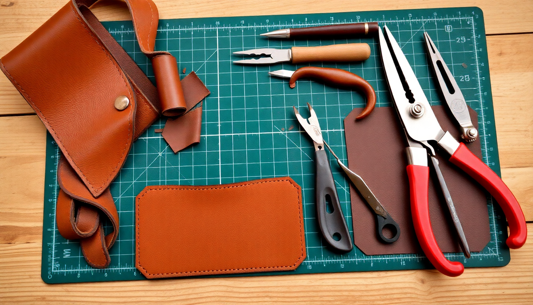 Full-Grain Leather DIY Kits for Beginners: A Practical Maker's Guide to Crafting Wallets, Bags, and Everyday Accessories CUCUBIRD